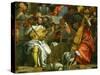 The Wedding at Cana, Photograph Before Restoration-Paolo Veronese-Stretched Canvas