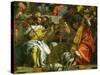 The Wedding at Cana, Photograph Before Restoration-Paolo Veronese-Stretched Canvas