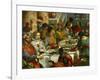 The Wedding at Cana, Photograph Before Restoration-Paolo Veronese-Framed Giclee Print