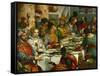 The Wedding at Cana, Photograph Before Restoration-Paolo Veronese-Framed Stretched Canvas