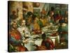 The Wedding at Cana, Photograph Before Restoration-Paolo Veronese-Stretched Canvas