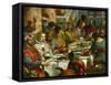 The Wedding at Cana, Photograph Before Restoration-Paolo Veronese-Framed Stretched Canvas