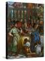 The Wedding at Cana, Servants Pouring the Water, Miraculously Changed into Wine-Paolo Veronese-Stretched Canvas