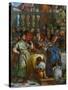 The Wedding at Cana, Servants Pouring the Water, Miraculously Changed into Wine-Paolo Veronese-Stretched Canvas