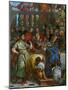 The Wedding at Cana, Servants Pouring the Water, Miraculously Changed into Wine-Paolo Veronese-Mounted Giclee Print