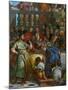 The Wedding at Cana, Servants Pouring the Water, Miraculously Changed into Wine-Paolo Veronese-Mounted Giclee Print