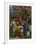 The Wedding at Cana, Servants Pouring the Water, Miraculously Changed into Wine-Paolo Veronese-Framed Giclee Print