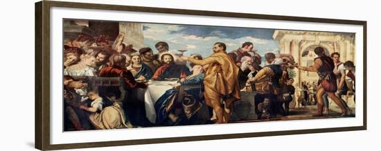 The Wedding at Cana, Where Jesus Turned Water into Wine-null-Framed Premium Giclee Print