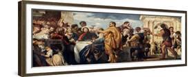 The Wedding at Cana, Where Jesus Turned Water into Wine-null-Framed Premium Giclee Print