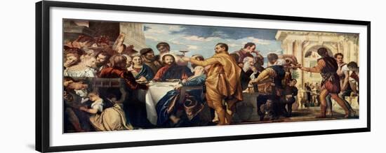 The Wedding at Cana, Where Jesus Turned Water into Wine-null-Framed Premium Giclee Print