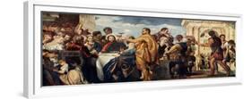 The Wedding at Cana, Where Jesus Turned Water into Wine-null-Framed Premium Giclee Print