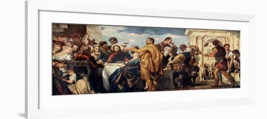 The Wedding at Cana, Where Jesus Turned Water into Wine-null-Framed Giclee Print