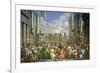 The Wedding at Cana-Paolo Veronese-Framed Giclee Print