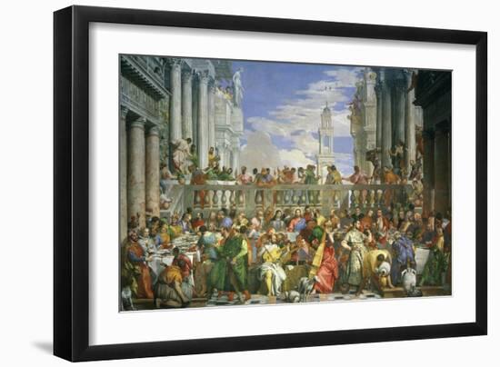 The Wedding at Cana-Paolo Veronese-Framed Giclee Print