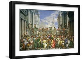 The Wedding at Cana-Paolo Veronese-Framed Giclee Print