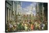 The Wedding at Cana-Paolo Veronese-Stretched Canvas