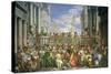 The Wedding at Cana-Paolo Veronese-Stretched Canvas