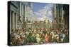 The Wedding at Cana-Paolo Veronese-Stretched Canvas