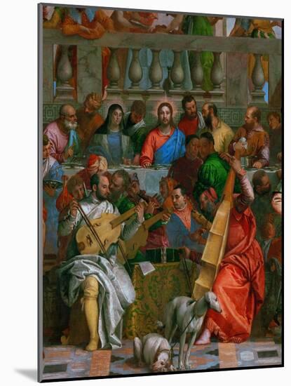 The Wedding at Cana-Paolo Veronese-Mounted Giclee Print