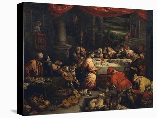 The Wedding at Cana-Leandro Bassano-Stretched Canvas