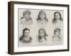 The Wedding at Eaton, the Bridesmaids-null-Framed Giclee Print