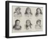 The Wedding at Eaton, the Bridesmaids-null-Framed Giclee Print