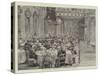 The Wedding Breakfast at Buckingham Palace-null-Stretched Canvas