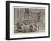 The Wedding Breakfast at Buckingham Palace-null-Framed Giclee Print