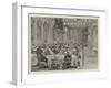 The Wedding Breakfast at Buckingham Palace-null-Framed Giclee Print