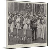 The Wedding Breakfast in the Throne Hall of the Castle of Ehrenburg-Joseph Nash-Mounted Giclee Print