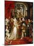 The Wedding by Proxy of Marie De' Medici to King Henry IV-Peter Paul Rubens-Mounted Giclee Print