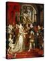 The Wedding by Proxy of Marie De' Medici to King Henry IV-Peter Paul Rubens-Stretched Canvas