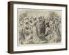 The Wedding Ceremony in St George's Chapel, Windsor-null-Framed Giclee Print