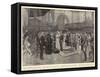 The Wedding Ceremony in the Groote Kerke-Frederic De Haenen-Framed Stretched Canvas