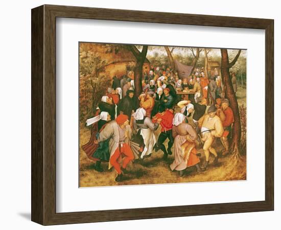 The Wedding Dance, 1607-Pieter Brueghel the Younger-Framed Giclee Print