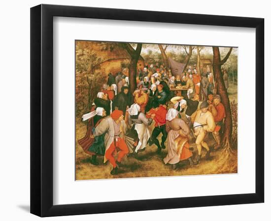 The Wedding Dance, 1607-Pieter Brueghel the Younger-Framed Giclee Print