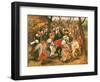 The Wedding Dance, 1607-Pieter Brueghel the Younger-Framed Giclee Print