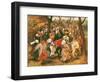 The Wedding Dance, 1607-Pieter Brueghel the Younger-Framed Premium Giclee Print