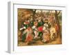 The Wedding Dance, 1607-Pieter Brueghel the Younger-Framed Giclee Print