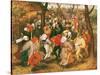 The Wedding Dance, 1607-Pieter Brueghel the Younger-Stretched Canvas