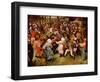 The Wedding Dance, C.1566 (Oil on Panel)-Pieter Bruegel the Elder-Framed Premium Giclee Print