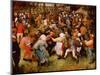 The Wedding Dance, C.1566 (Oil on Panel)-Pieter Bruegel the Elder-Mounted Premium Giclee Print