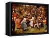 The Wedding Dance, C.1566 (Oil on Panel)-Pieter Bruegel the Elder-Framed Stretched Canvas