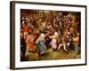 The Wedding Dance, C.1566 (Oil on Panel)-Pieter Bruegel the Elder-Framed Giclee Print