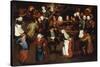 The Wedding Dance-Pieter Bruegel the Elder-Stretched Canvas