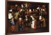 The Wedding Dance-Pieter Bruegel the Elder-Framed Giclee Print