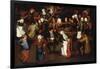 The Wedding Dance-Pieter Bruegel the Elder-Framed Giclee Print