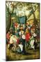 The Wedding Dance-Pieter Brueghel the Younger-Mounted Giclee Print