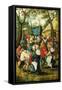 The Wedding Dance-Pieter Brueghel the Younger-Framed Stretched Canvas