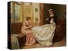The Wedding Dress-George Goodwin Kilburne-Stretched Canvas